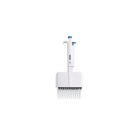 Pipette à 12 canaux, volume réglable