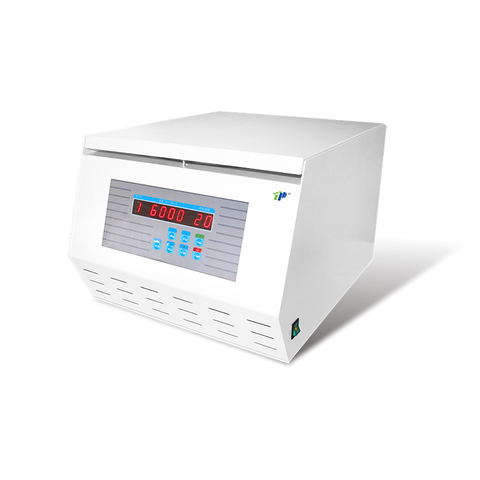 Série TD6 à haute vitesse Centrifuge TD6 - 6000 tr / min, rotors d'angle et swing, 4 × 500 ml de capacité maximale