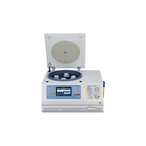 Centrifuge de laboratoire réfrigéré 4 × 250 ml / 750 ml, 5500-6500 tr / min élevée avec reconnaissance automatique du rotor