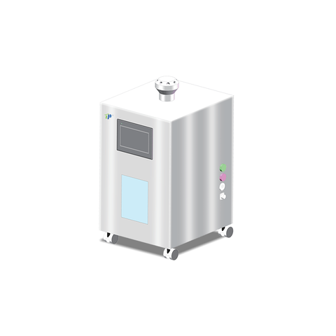 Écran tactile de 7 pouces Evaporateur de condensation à peroxyde d'hydrogène, désinfection de 1 à 150 m3, télécommande sans fil, alimentation 800W