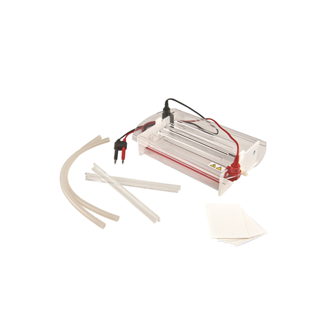 Système d'électrophorèse de gel horizontal TP-SP7A avec dispositif de refroidissement, tige réglable, pont 66 × 250 mm et 82 × 250 mm