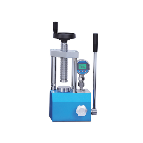 PTP-S Manual Lab Hot Press 0-3 à 40 tonnes - Petit banc-top avec une grande précision