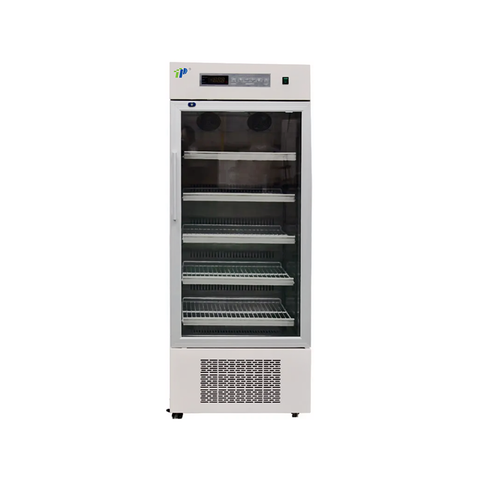 Réfrigérateur de laboratoire 2-8 ° C avec affichage de température et d'humidité numérique, système multi-alarme, éclairage LED, interface de données USB - Stockage médical et pharmaceutique vertical (288L à 1008L)