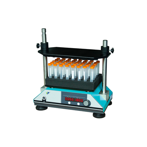 Mélangeur vortex multi-tube à haute capacité - 24 × 50 ml, vitesse et synchronisation programmables, moteur silencieux sans balais