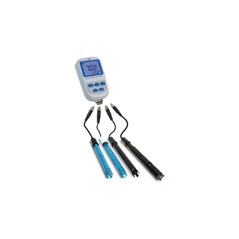 8 en 1 Ph / DO / ORP / conductivité / TDS / Salinité / Resistivité / Température du compteur de température