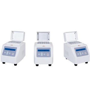 Mini incubateur de bain sec avec affichage LCD, contrôle de la température numérique, refroidissement et couvercle chaud en option - bloc de chauffage de laboratoire portable pour échantillons biologiques