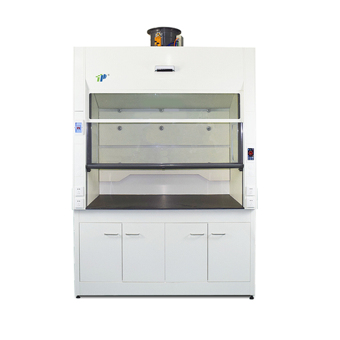 T-23vav Vav Fume Hood | Armoire de fumée de laboratoire de type plancher avec surface de travail de 1500 × 850 mm, éclairage à l'épreuve d'explosion et ceinture réglable