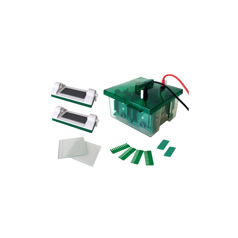 Système d'électrophorèse de gel vertical TP-MINI-P4 pour 1 à 4 plaques, configuration rapide, pH stable, opération sûre