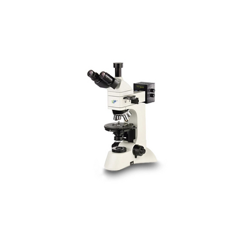 Microscope polarisant transmis / réfléchi trinoculaire