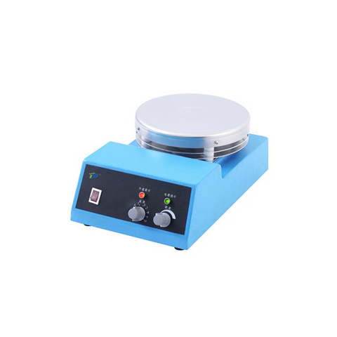 Agitateurs de plaques chauffantes à moteur à moteur à courant continu 3L, 5L, 10L, 10L avec plaque de chauffage en acier inoxydable 500 W, 0–1500 tr / min, température réglable jusqu'à 150 ° C