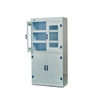 TP-1800MC PP PP CAPALET | Armoire de rangement de laboratoire résistant à la corrosion avec fenêtre en verre trempé