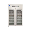 Grade médical 4 ° C Réfrigérateur de laboratoire avec affichage numérique, porte en verre et système d'alarme, refroidissement du ventilateur, compresseur SECOP, 130L - 1360L
