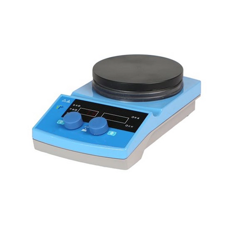 Agitateur à hotplate magnétique numérique avec moteur CC sans balais, affichage à double LED, capacité de 5L, jusqu'à 320 ° C - série PYP11