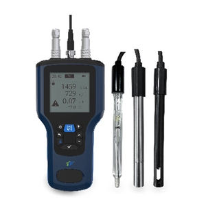 Détecteur de qualité de l'eau multi-paramètres portable avec GPS | pH, do, conductivité et turbiditémètre | IP67 imperméable