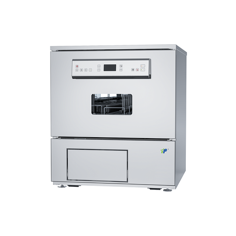 TLW-MF2 Roulis de verrerie de laboratoire automatique - Capacité 126L, 238 flacons par cycle, acier inoxydable, séchage HEPA, multi-programme, bureau et utilisation en laboratoire