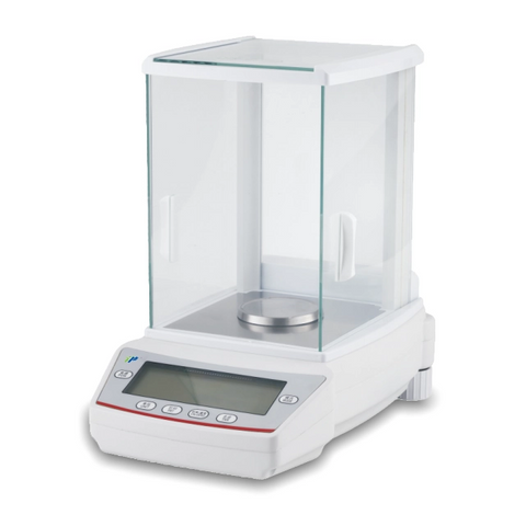 Balance analytique de la série TA-A | Échelle de laboratoire numérique de haute précision avec lisibilité de 0,1 mg, pare-brise en verre et interface USB (100g - 220g)