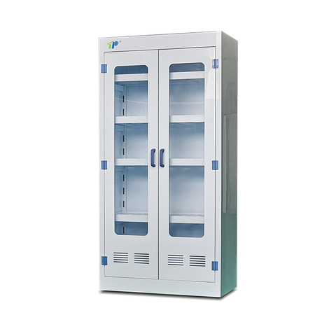 TP-1800GC PP Cabinet de verrerie | Stockage de laboratoire résistant à la corrosion avec fenêtre en verre trempé