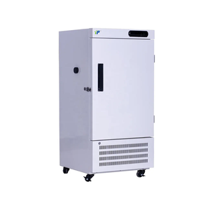 Vertical Laboratory Freezer -5 ℃ à -60 ℃, refroidissement direct, intérieur en acier inoxydable, affichage LED de micro-ordinateur, système d'alarme, interface de données USB Facultatif