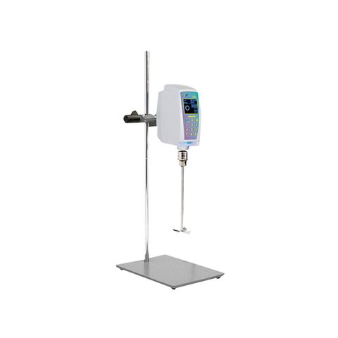 Agitateur aérien de la tête de laboratoire PM250W-T - Mixer DC sans balais de 250W, 30–2000 tr / min, 40L Capacité, contrôle tactile, mélange de viscosité élevée jusqu'à 40000MPA · S