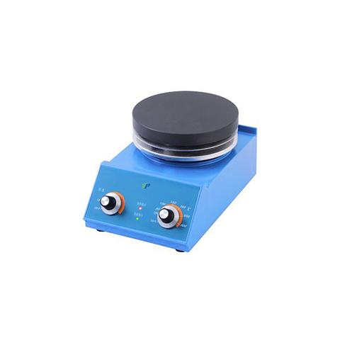 Agitateur de plaque chauffante à moteur à courant continu 5L avec plaque de chauffage en alliage en aluminium 600W, 0–1500 tr / min, réglable de la température de 50 à 300 ° C