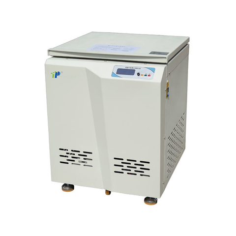 TLD-5000C Centrifuge au sol réfrigéré à grande vitesse à grande vitesse, 5000 tr / min, 6 × 1200 ml, écran LCD