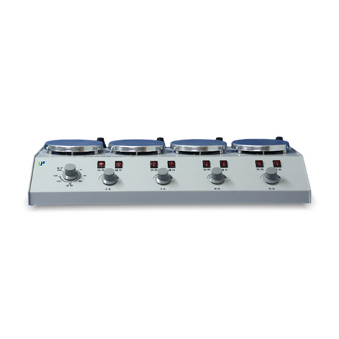 Série PH-4 Multi-tête de chauffage magnétique Multi-tête (4 têtes) avec une capacité de 100 à 1000 ml, un contrôle de la température et une vitesse réglable