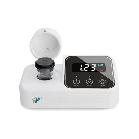 Compteur de chlore résiduel portable | DPD Analyseur de qualité de l'eau photométrique pour la consommation, la natation et l'eau aquaculture