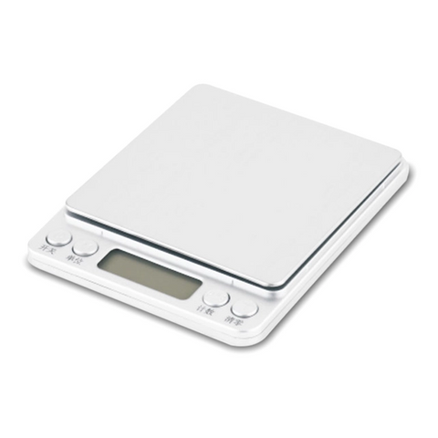 Échelle électronique TI-2000 | Échelle de précision numérique portable avec plate-forme en acier inoxydable et écran LCD