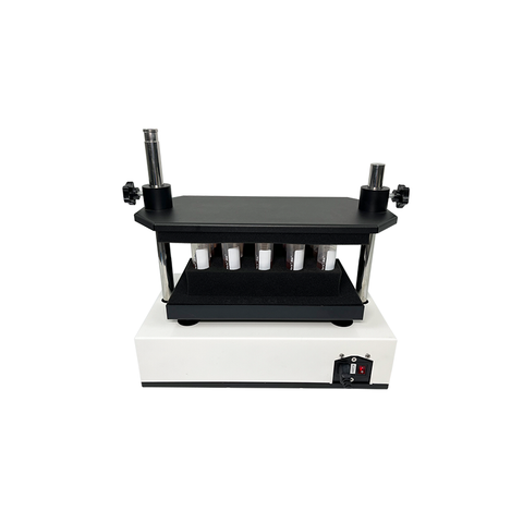 Mélangeur en vortex multi-tube avec moteur CC sans balais, contrôle du micro-ordinateur, capacité de 50 échantillons, vitesse réglable 200-2500 tr / min, minuteur 1min-99h59min, pour la biotechnologie et les laboratoires médicaux